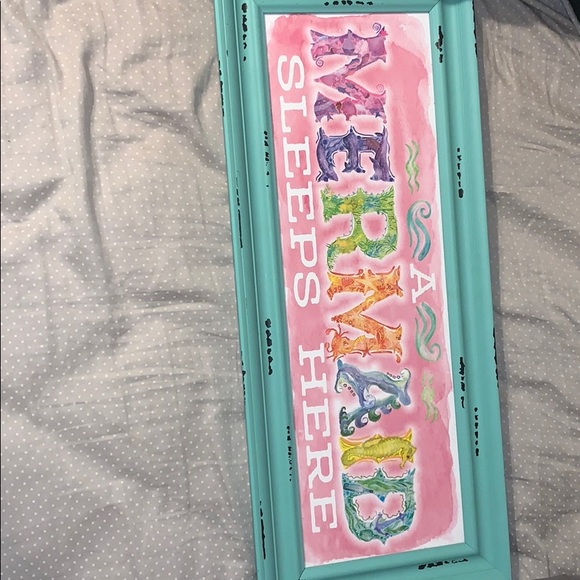 mermaid wall art - Picture 4 of 5